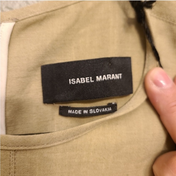 Isabel Marant Linen Rimba Ruffle Dress - Picture 5 of 6